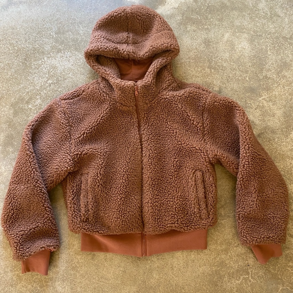 Fabletics Blush Sherpa Hoodie